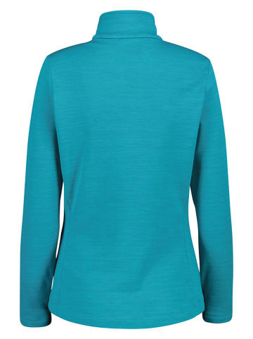 Fleece vest turquoise