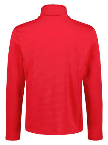 Fleece trui rood