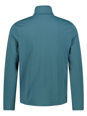 Fleecepullover in Petrol