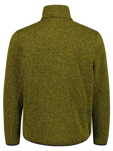 Fleecejacke in Gelb