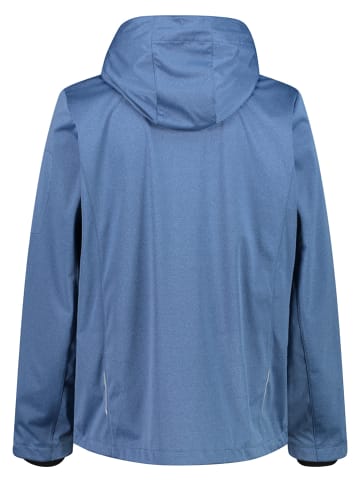 Softshelljas blauw