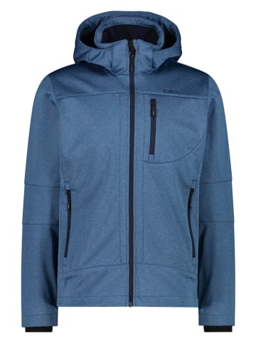 Softshelljacke in Blau