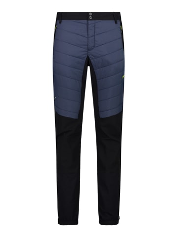 Hybridhose in Schwarz/ Dunkelblau