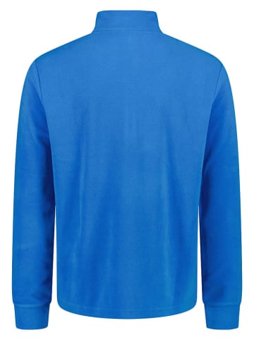 Fleece trui blauw