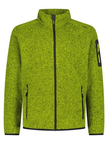 Fleece vest groen