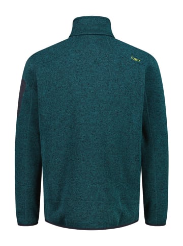 Fleece vest petrol