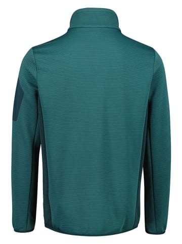 Fleece vest turquoise