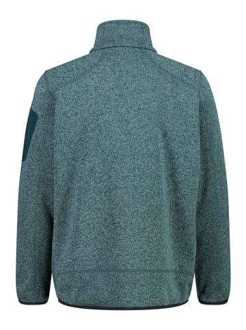 Fleece vest turquoise