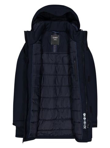 Parka w kolorze granatowym
