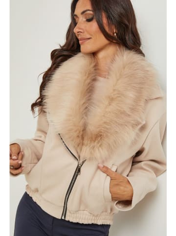 Übergangsjacke in Beige