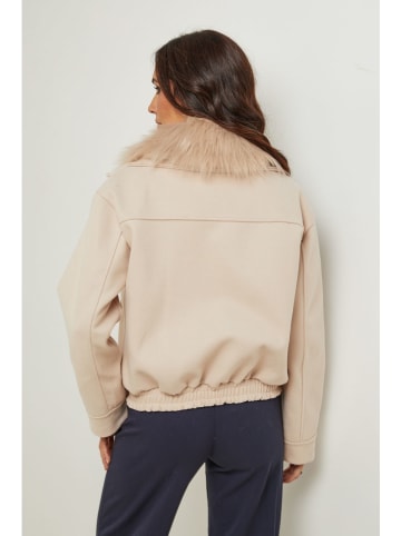 Übergangsjacke in Beige