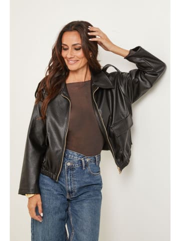 Übergangsjacke in Schwarz