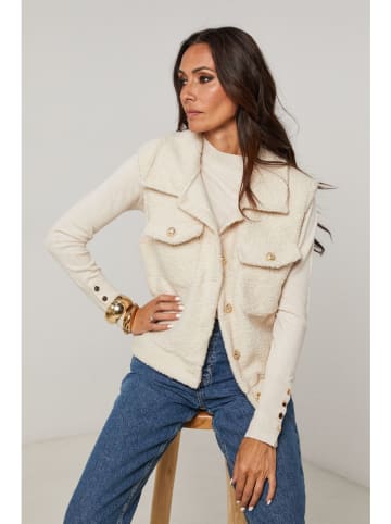 Weste in Beige