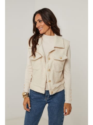 Weste in Beige