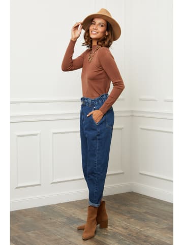 Pullover in Braun