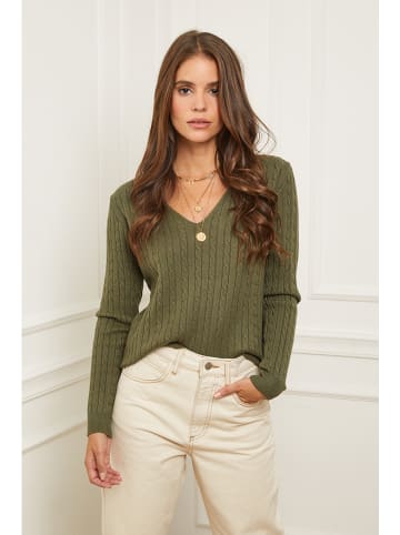 Pullover in Khaki
