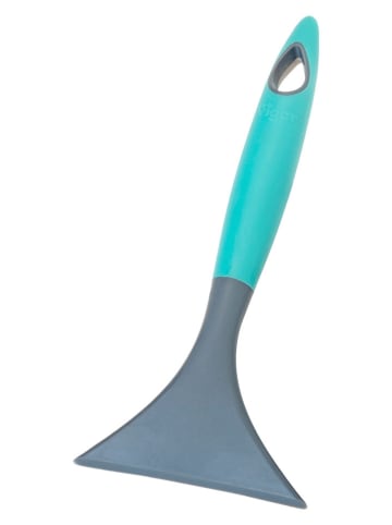 Rakel in Grau/ Türkis - (H)18 cm