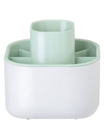 Besteckabtropfgestell in Weiß - (B)12,5 x (H)13 x (T)12,5 cm