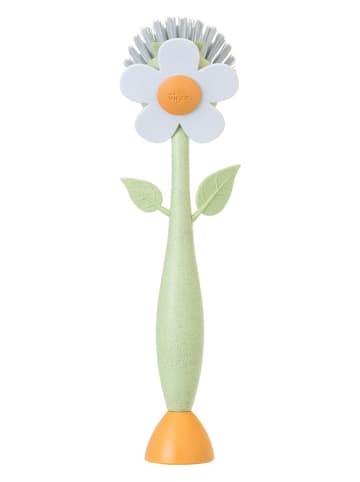 Szczotka w kolorze zielonym do zmywania - wys. 26 cm