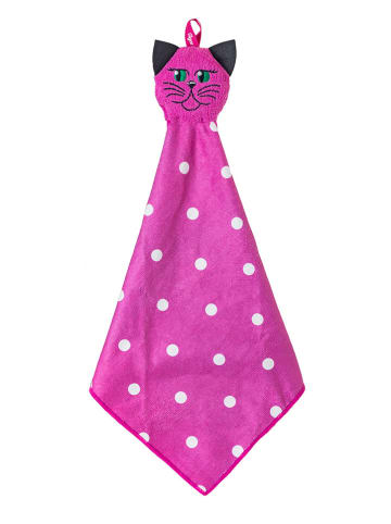 Geschirrtuch "Felix" in Pink - (L)64 cm