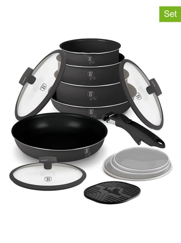 13tlg. Kochgeschirr-Set "Anthracite Collection" in Anthrazit