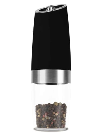 2-częściowy zestaw przyprawników "Gravity - Black Rose" w kolorze czarnym