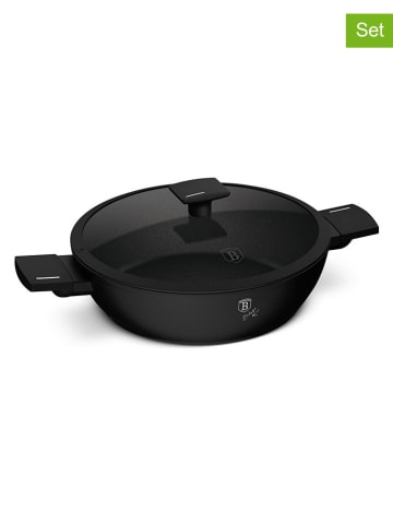2-częściowy zestaw "Matte Black Collection" w kolorze czarnym - Ø 28 cm