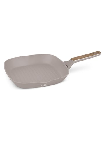 Patelnia grillowa w kolorze szarobrązowym - dł. 28 cm