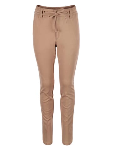 Spodnie dresowe - Slim fit - w kolorze beżowym