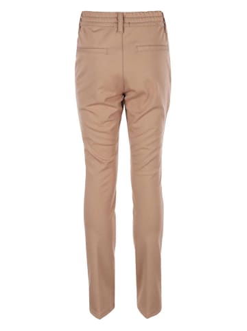 Spodnie dresowe - Slim fit - w kolorze beżowym