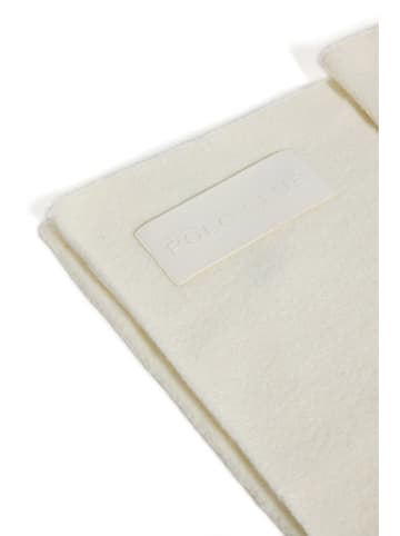 Schal in Creme