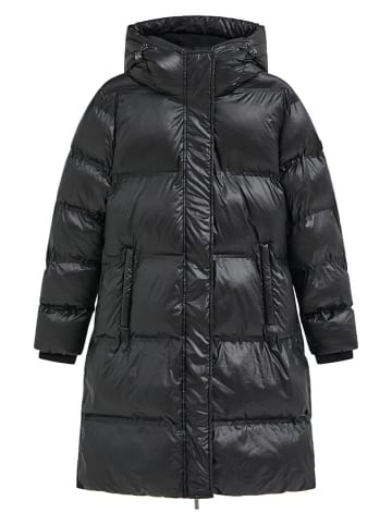 Wintermantel in Schwarz