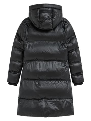 Wintermantel in Schwarz