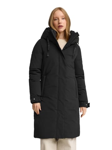 Wintermantel in Schwarz
