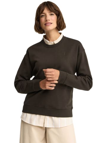 Sweatshirt in Braun