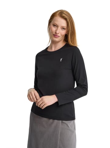 Longsleeve in Schwarz