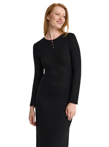 Strickkleid in Schwarz
