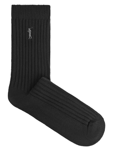 3er-Set: Socken in Schwarz/ Dunkelblau/ Creme