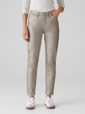 Dżinsy - Slim fit - w kolorze szarobrązowym