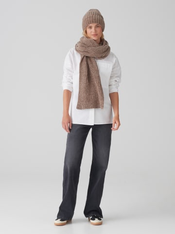Schal in Braun - (L)200 x (B)24 cm