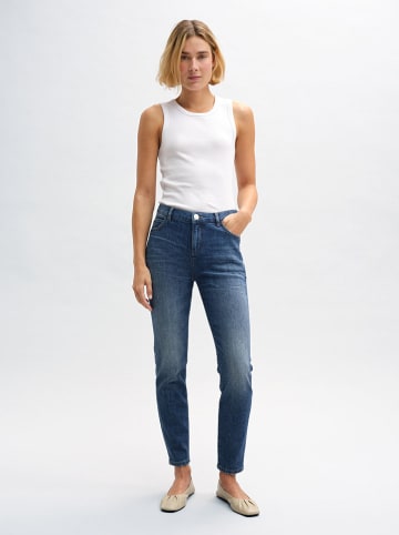 Dżinsy - Slim fit - w kolorze niebieskim