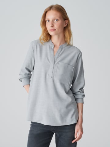 Bluse in Grau