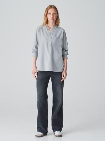 Bluse in Grau