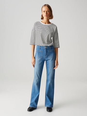 Jeans "Melly" - Palazzo fit - in Blau