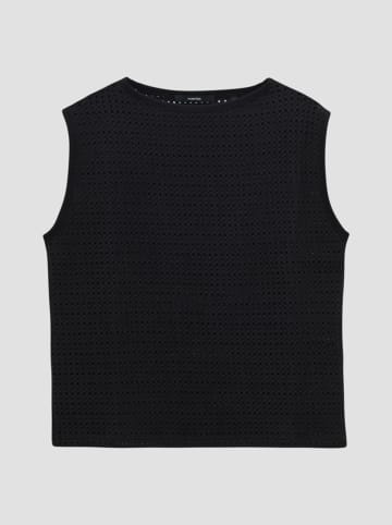 Top w kolorze czarnym