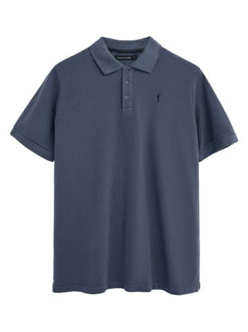 Poloshirt in Blaugrau