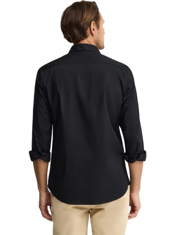 Koszula - Slim fit - w kolorze czarnym