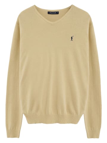 Sweter w kolorze beżowym