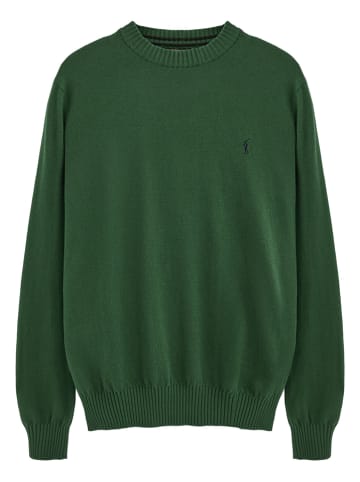 Sweter w kolorze zielonym