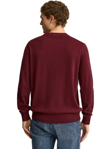 Sweter w kolorze bordowym